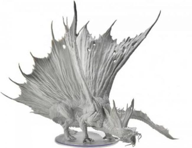 UNPAINTED MINIS: ADULT GOLD DRAGON