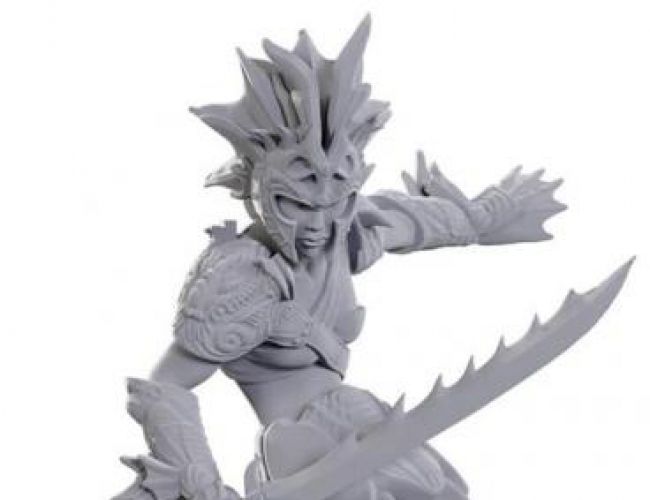 UNPAINTED MINIS: MERFOLK SCOUT
