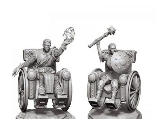 UNPAINTED MINIS: CLERICS HUMAN