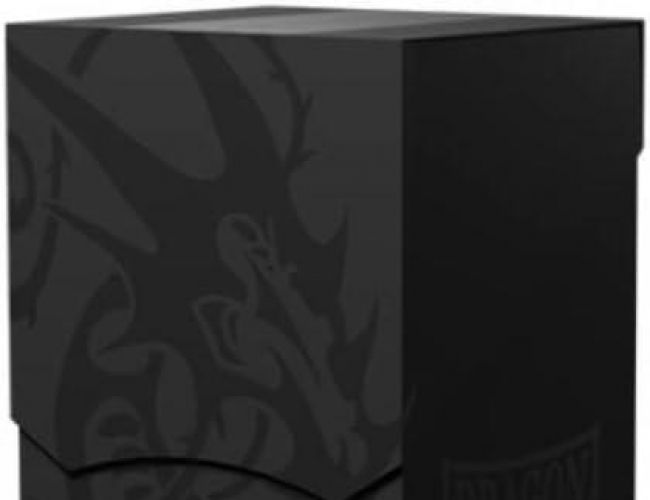 DRAGON SHIELD DECK SHELL - SHADOW BLACK