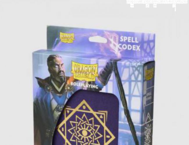 DRAGON SHIELD RPG SPELL CODEX - ARCANE PURPLE