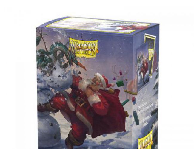 DRAGON SHIELD SLEEVES - CHRISTMAS 2025 (BRUSHED ART)