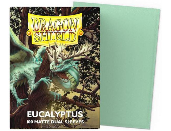 DRAGON SHIELD SLEEVES - EUCALYPTUS (MATTE DUAL)