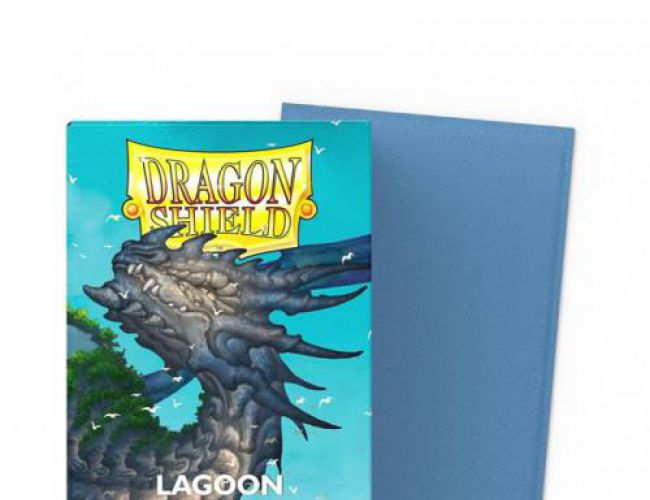 DRAGON SHIELD SLEEVES - LAGOON (MATTE DUAL)