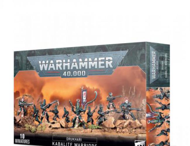 DRUKHARI KABALITE WARRIORS (MSRP $55)