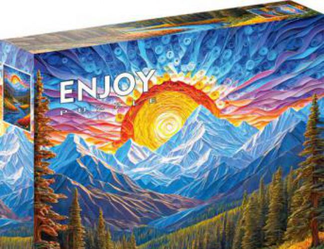 ENJOY 1000 PCS SUNRISE LANDSCAPE