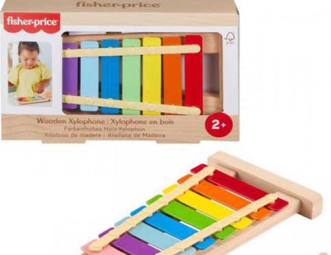 FISHER-PRICE WOODEN XYLOPHONE (2+)