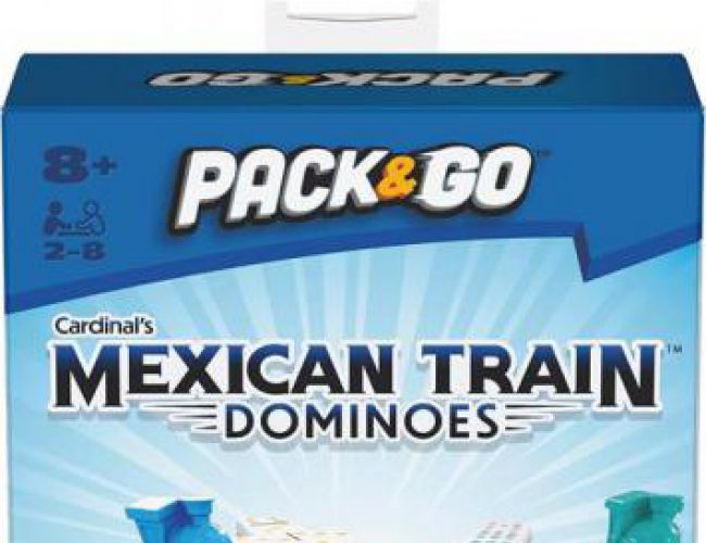 GAME MEXICAN TRAIN DOMINOES DBL 12 - PACK&GO