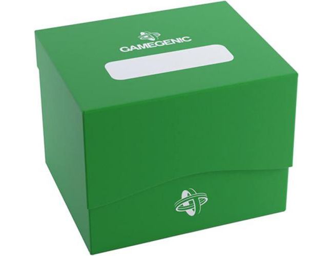 GAMEGENIC DECK BOX: SIDE HOLDER XL (100CT) GREEN