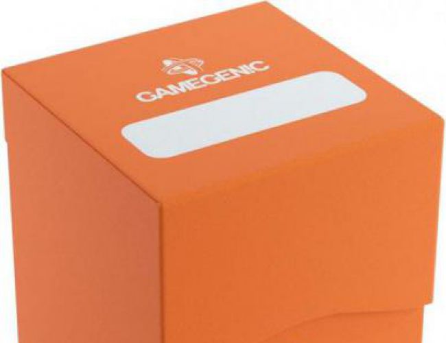GAMEGENIC DECK HOLDER - ORANGE (100+)