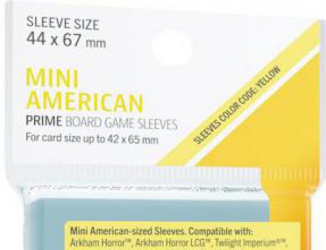 GAMEGENIC PRIME MINI AMERICAN-SIZED SLEEVES (44 X 67 MM)