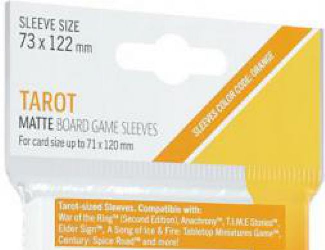 GAMEGENIC SLEEVES: MATTE TAROT-SIZED