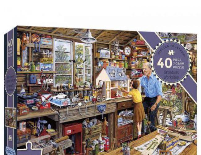 GIBSON'S PUZZLE 40XL GRANDAD'S WORKSHOP