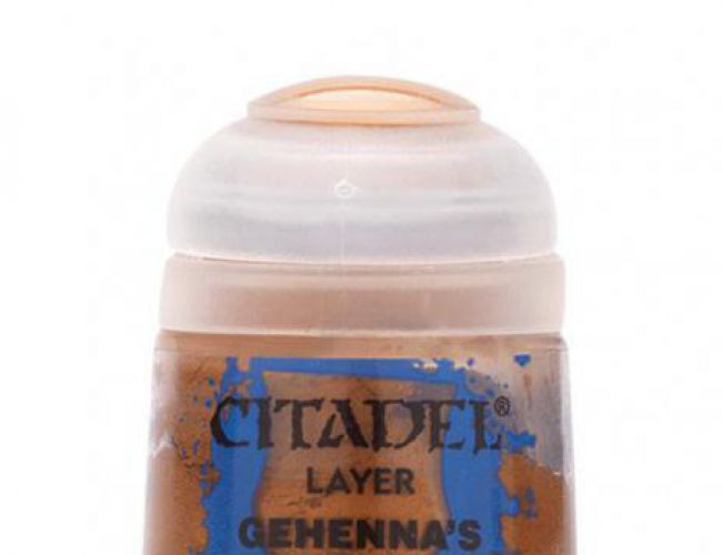 CITADEL LAYER (12ML) - GEHENNA'S GOLD (MSRP $5.40)