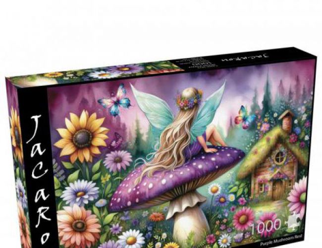 JACAROU 1000 PCS - PURPLE MUSHROOM REST