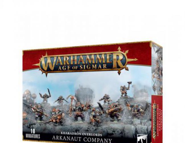 KHARADRON OVERLORDS: ARKANAUT COMPANY (MSRP $70)