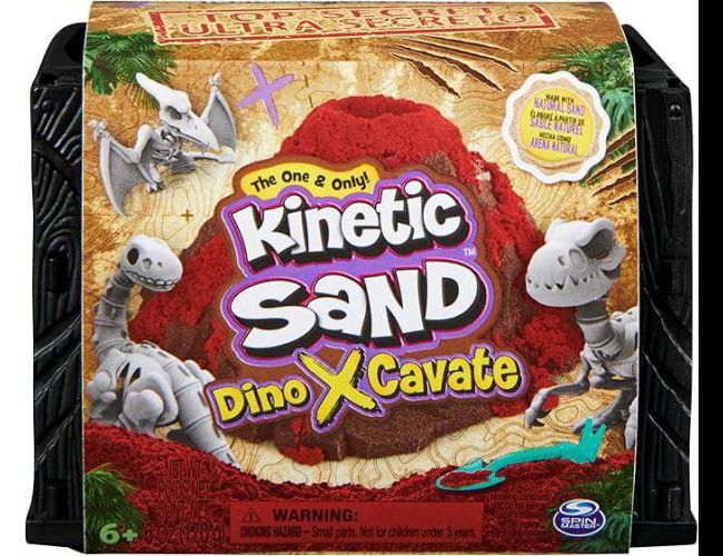 KINETIC SAND: DINO X-CAVATE ASSORTED BLIND PACK