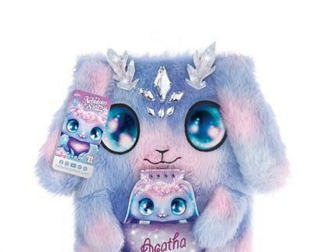 LARGE FUZZY NOTEBOOK AGATHA (NEBULOUS STARS)