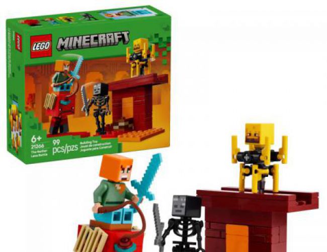 LEGO® 21266 Minecraft The Nether Lava Battle