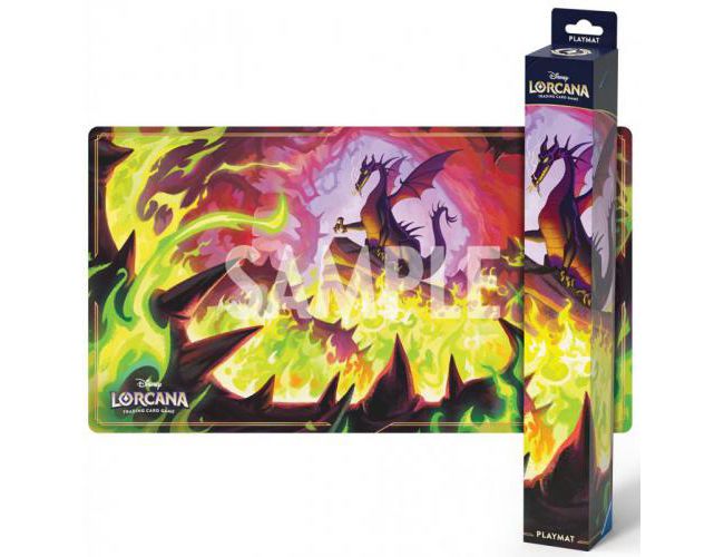 LORCANA PLAYMAT SET 11 DRAGON FIRE