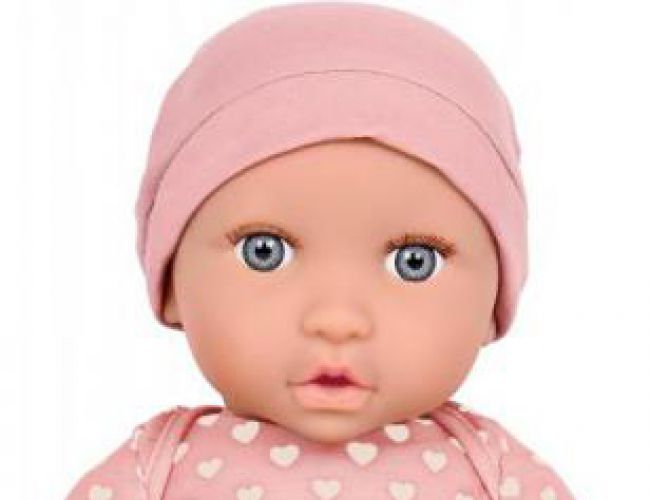 LULLABABY - 14' BABY DOLL - PINK HEART PJs