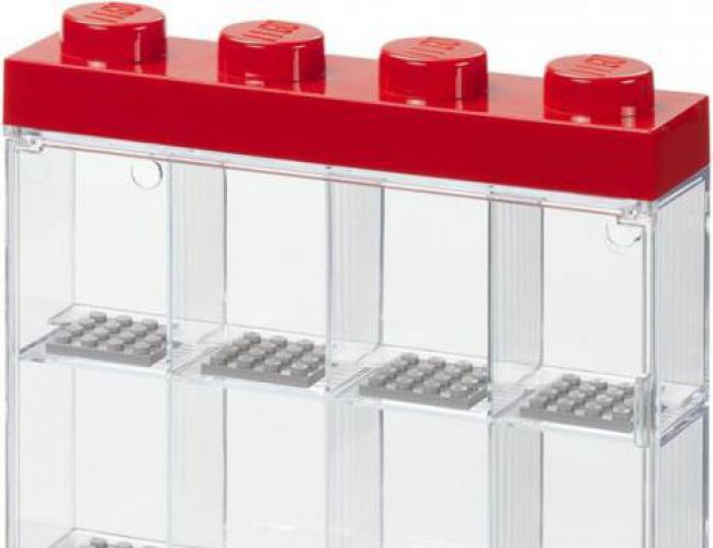 LEGO® MINIFIGURES DISPLAY CASE (HOLDS 8 FIGURES)
