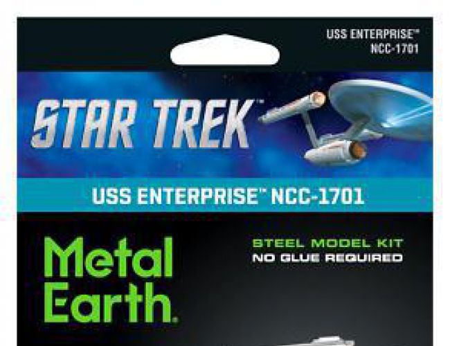 METAL EARTH - STAR TREK USS ENTERPRISE NCC-1701