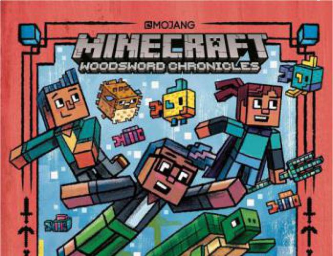 MINECRAFT WOODSWORD CHRONICLES BOOK 3 - DEEP DIVE!