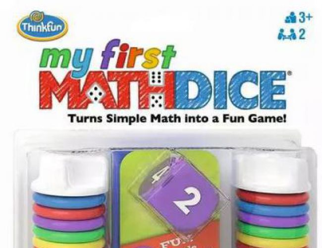 MY FIRST MATH DICE (AGE3+ / STEM)