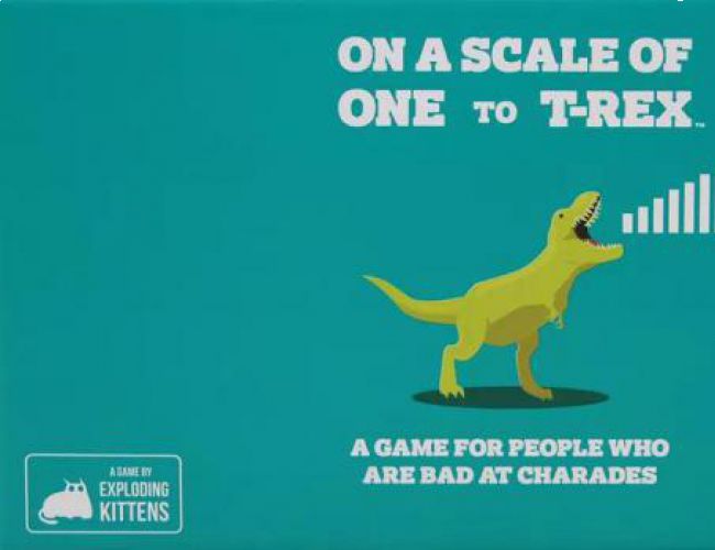 ON A SCALE OF ONE TO T-REX