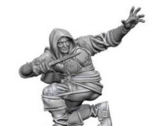 UNPAINTED MINIS: ROGUE HUMAN MALE