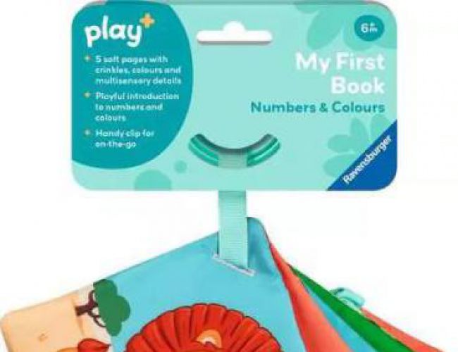 PLAY+ MY FIRST BOOK NUMBERS & COLOURS
