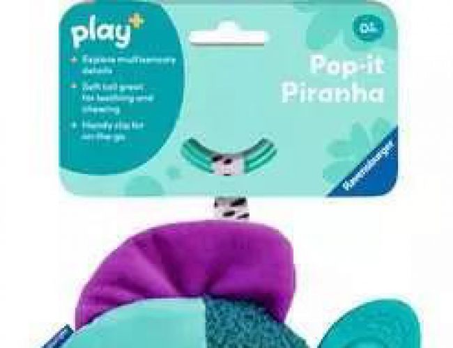 PLAY+ POP-IT PIRANHA BLUE