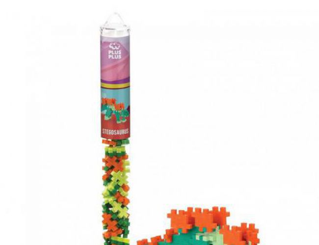 PLUSPLUS TUBE - STEGOSAURUS (70 PCS)