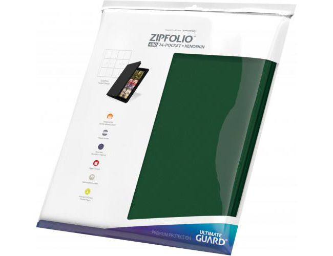 QUADROW ZIPFOLIO XENOSKIN GREEN