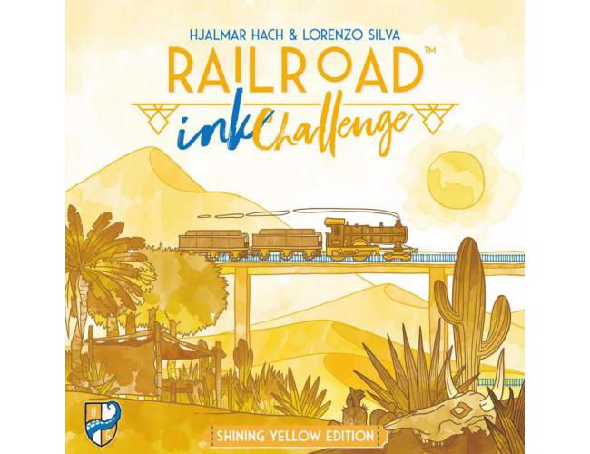 RAILROAD INK CHALLENGE: SHINING YELLOW EDITION