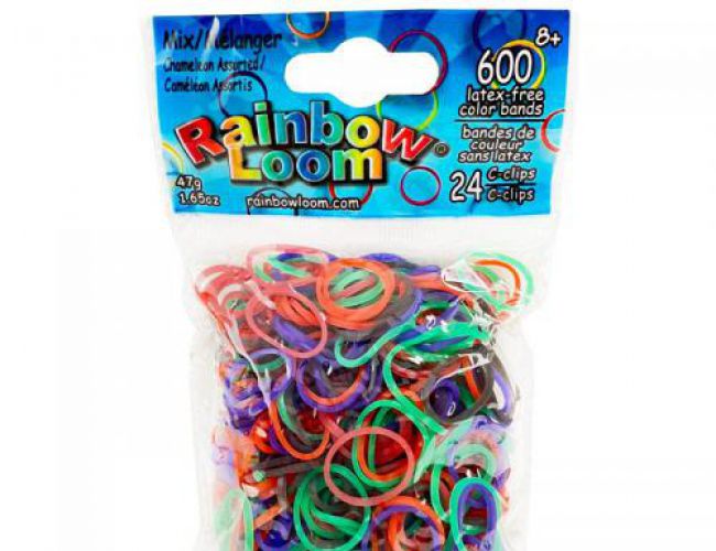 RAINBOW LOOM BANDS - CHAMELEON