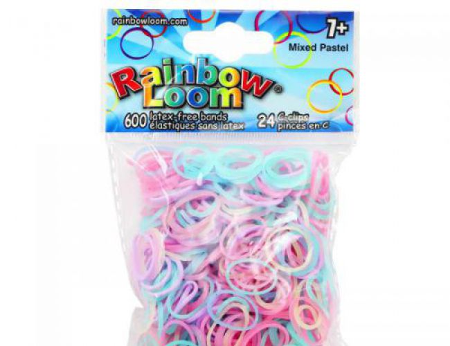 RAINBOW LOOM BANDS - PASTEL