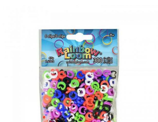 RAINBOW LOOM C-CLIPS (300 PCS)