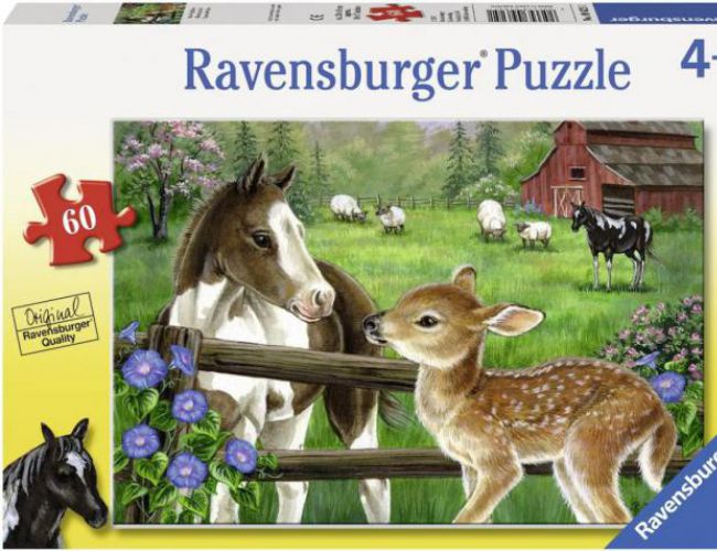 RAVENSBURGER 60 PCS NEW NEIGHBORS