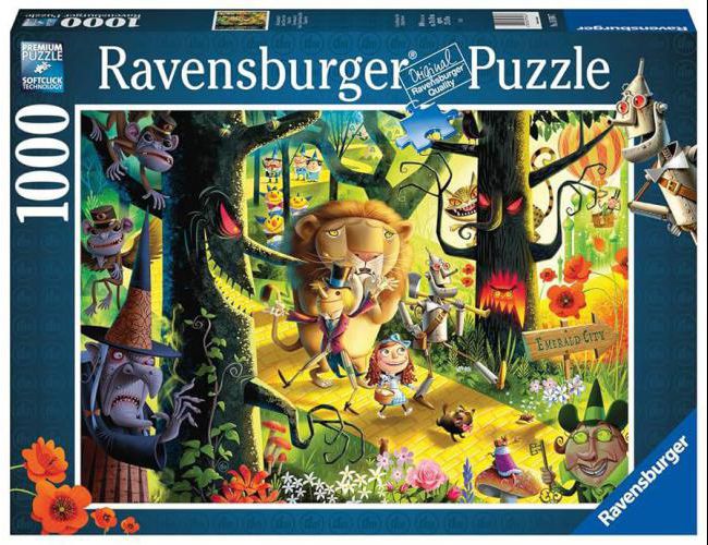 RAVENSBURGER 1000 PCS CLASSIC TALES LIONS & TIGERS & BEARS, OH MY!