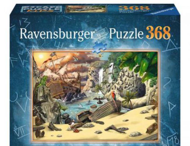RAVENSBURGER 368 PCS ESCAPE PUZZLE PIRATES PERIL