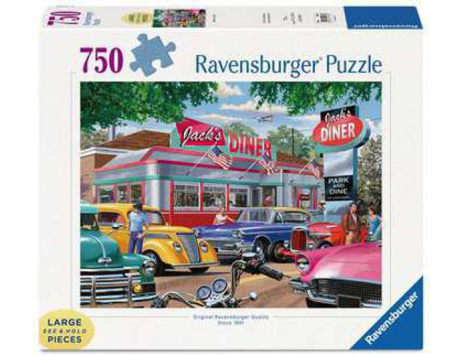 RAVENSBURGER 750 PCS JACK'S DINER