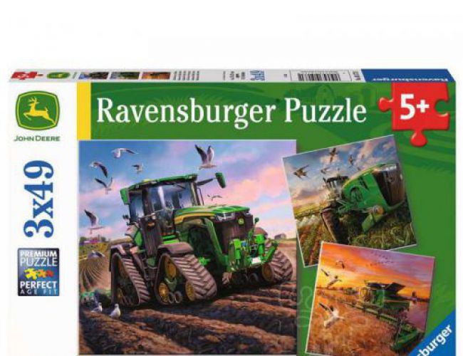 RAVENSBURGER 3x49 PCS SEASONS OF JOHN DEERE