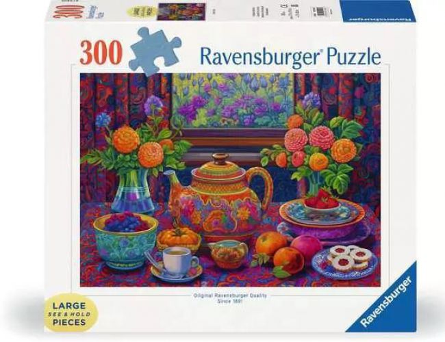 RAVENSBURGER 300 PCS LARGE FORMAT TIME FOR TEA