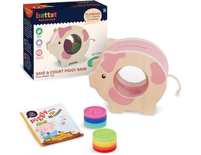 SAVE & COUNT PIGGY BANK
