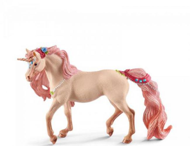 SCHLEICH DECORATED UNICORN MARE
