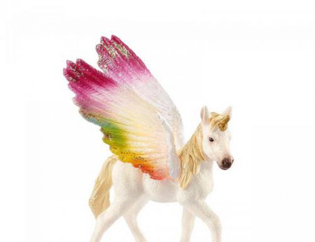 SCHLEICH WINGED RAINBOW UNICORN FOAL