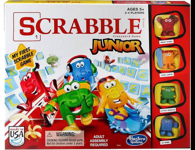 SCRABBLE JUNIOR (AGE 5+)