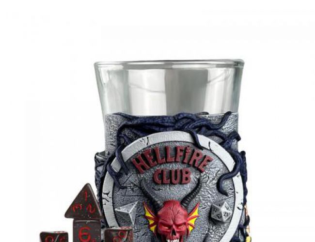 STRANGER THINGS MINI DICE CUPS: HELLFIRE CLUB